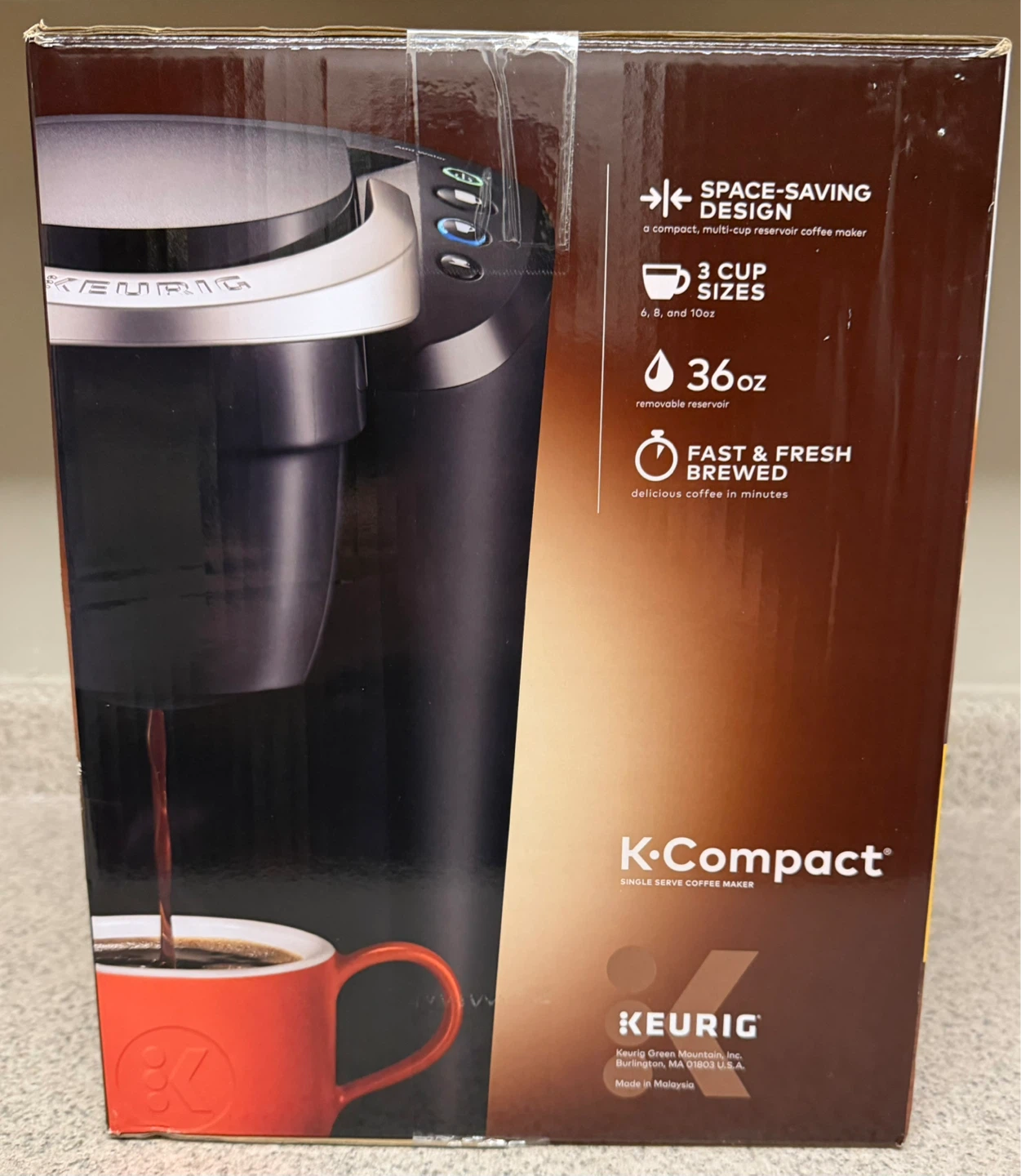 Keurig K-Compact Single Serve Coffee Maker - Black - photo 3