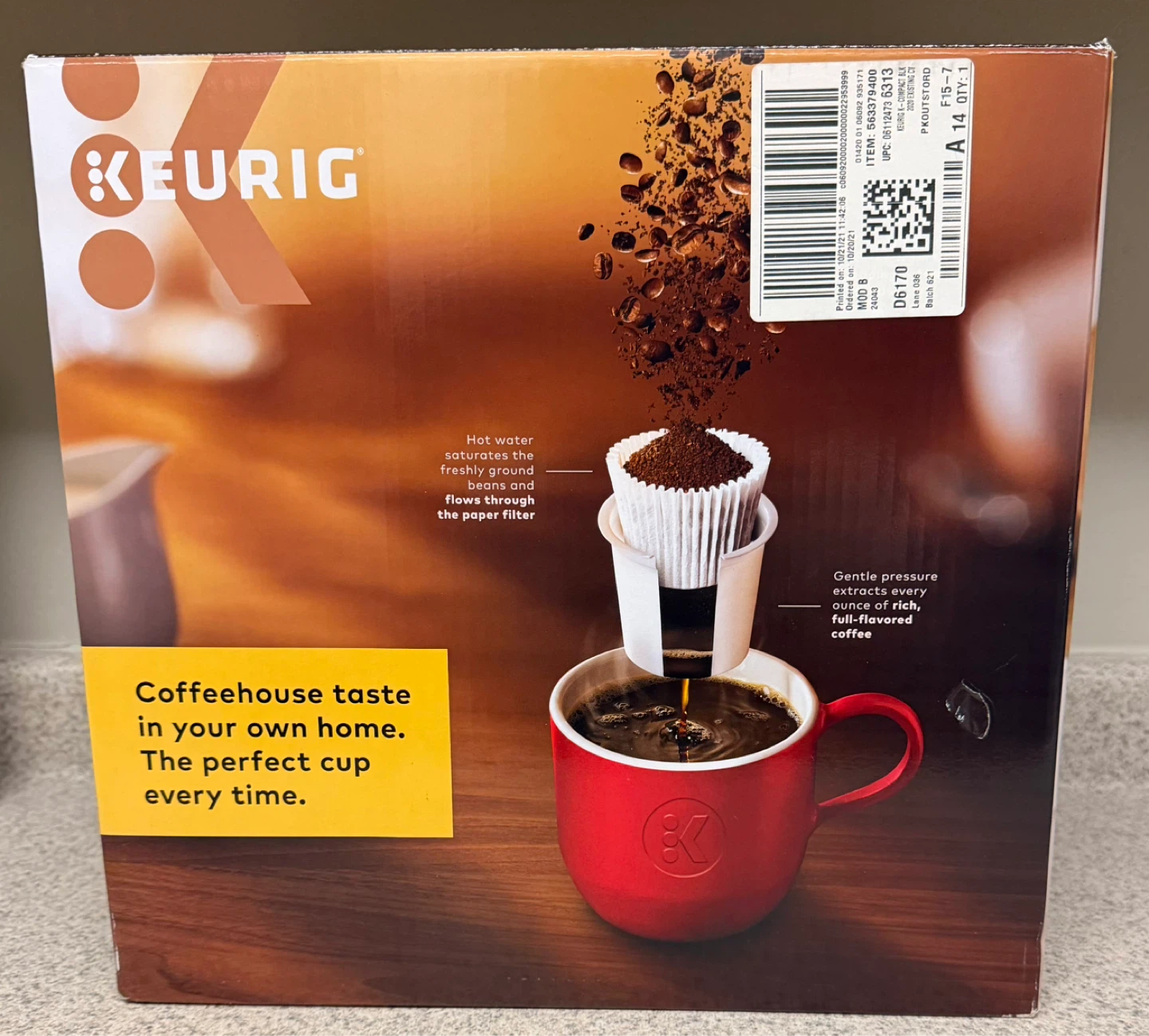 Keurig K-Compact Single Serve Coffee Maker - Black - photo 4