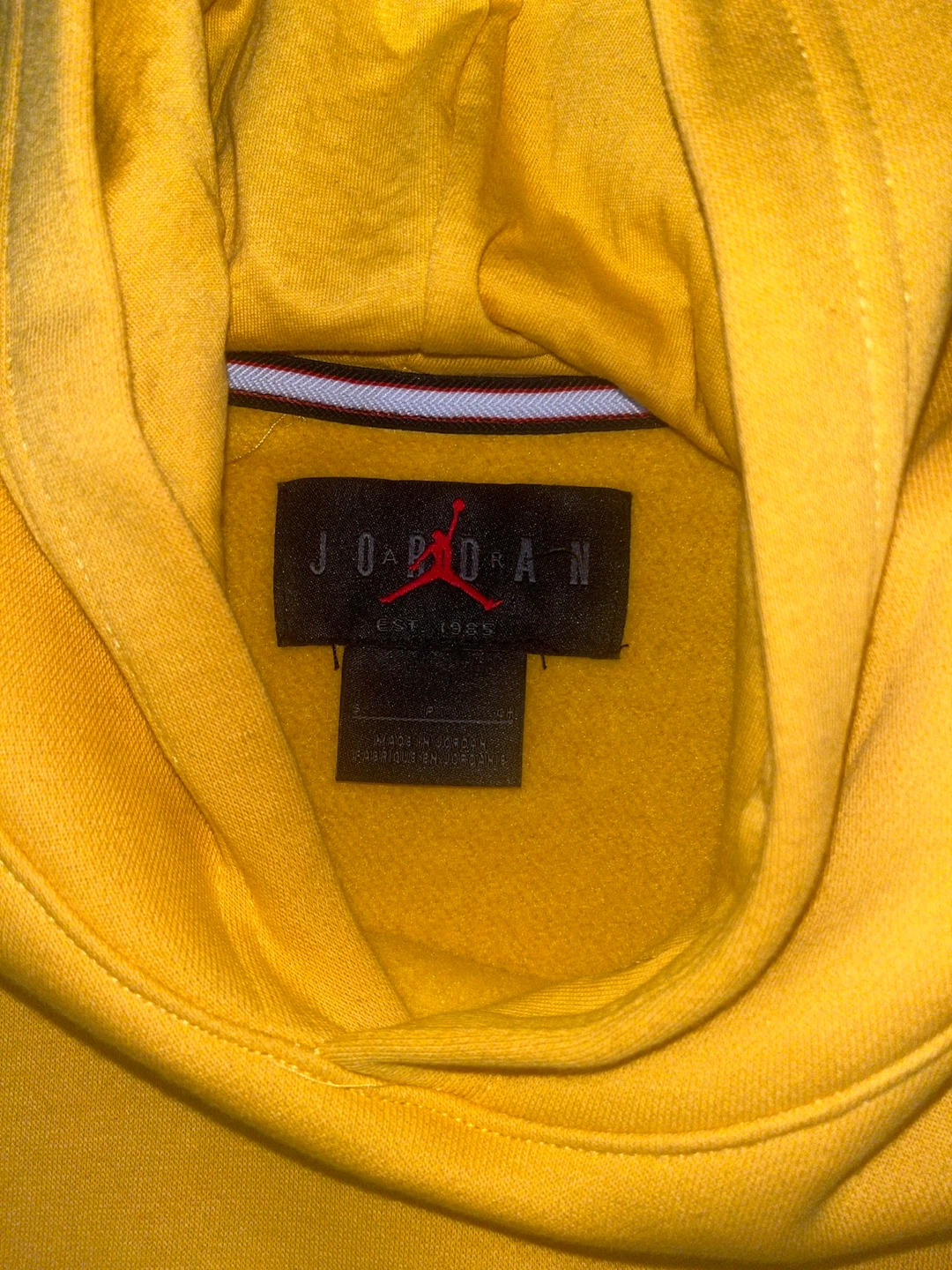 Jordan Yellow Hoodie - photo 2