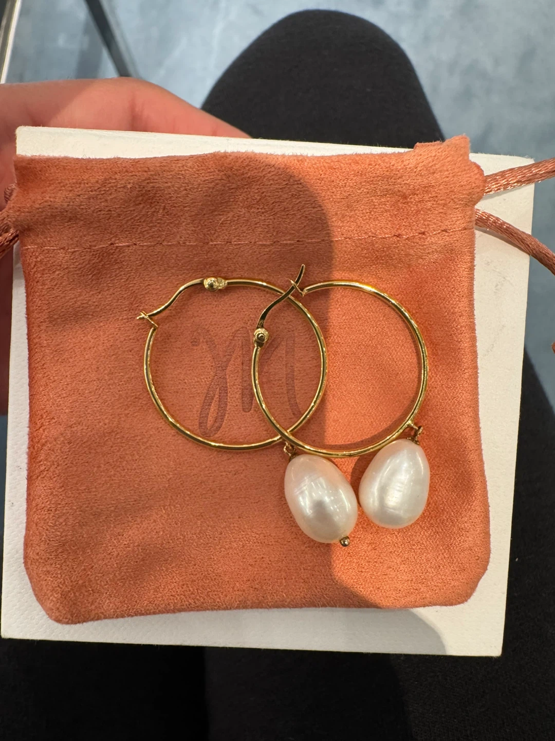 Mejuri pearl drop earrings - photo 3