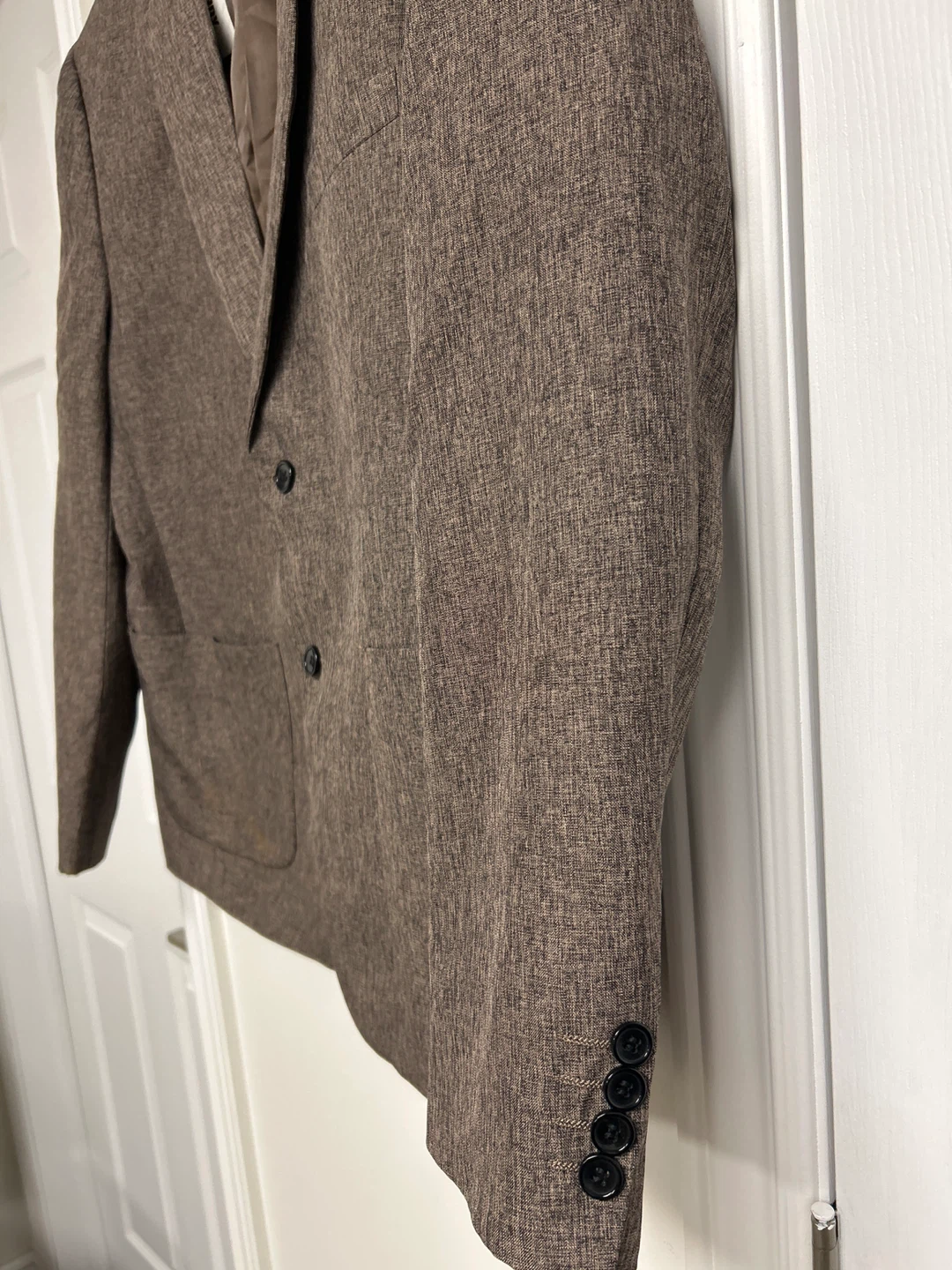 COOFANDY Men's Blazer XL Brown - photo 5