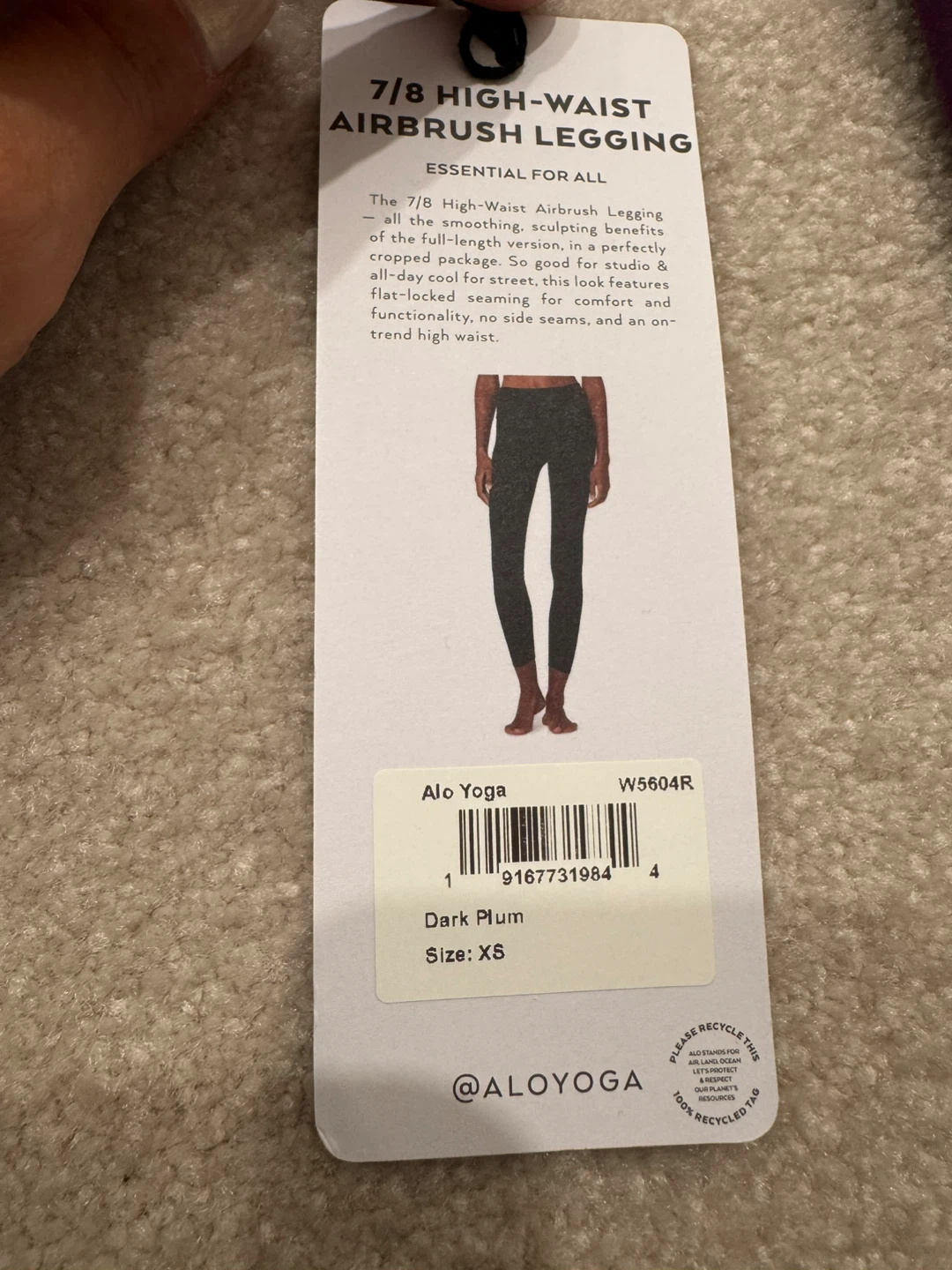 ALO Leggings (purple) - photo 4
