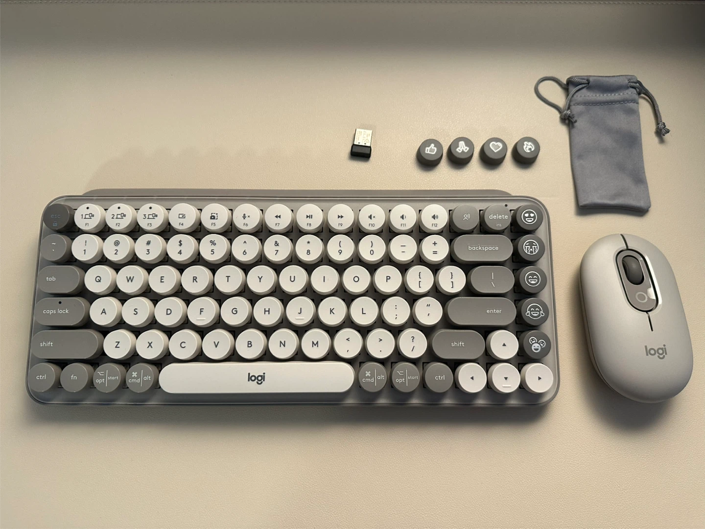 Logitech POP Keys Mechanical Keyboard + Mouse