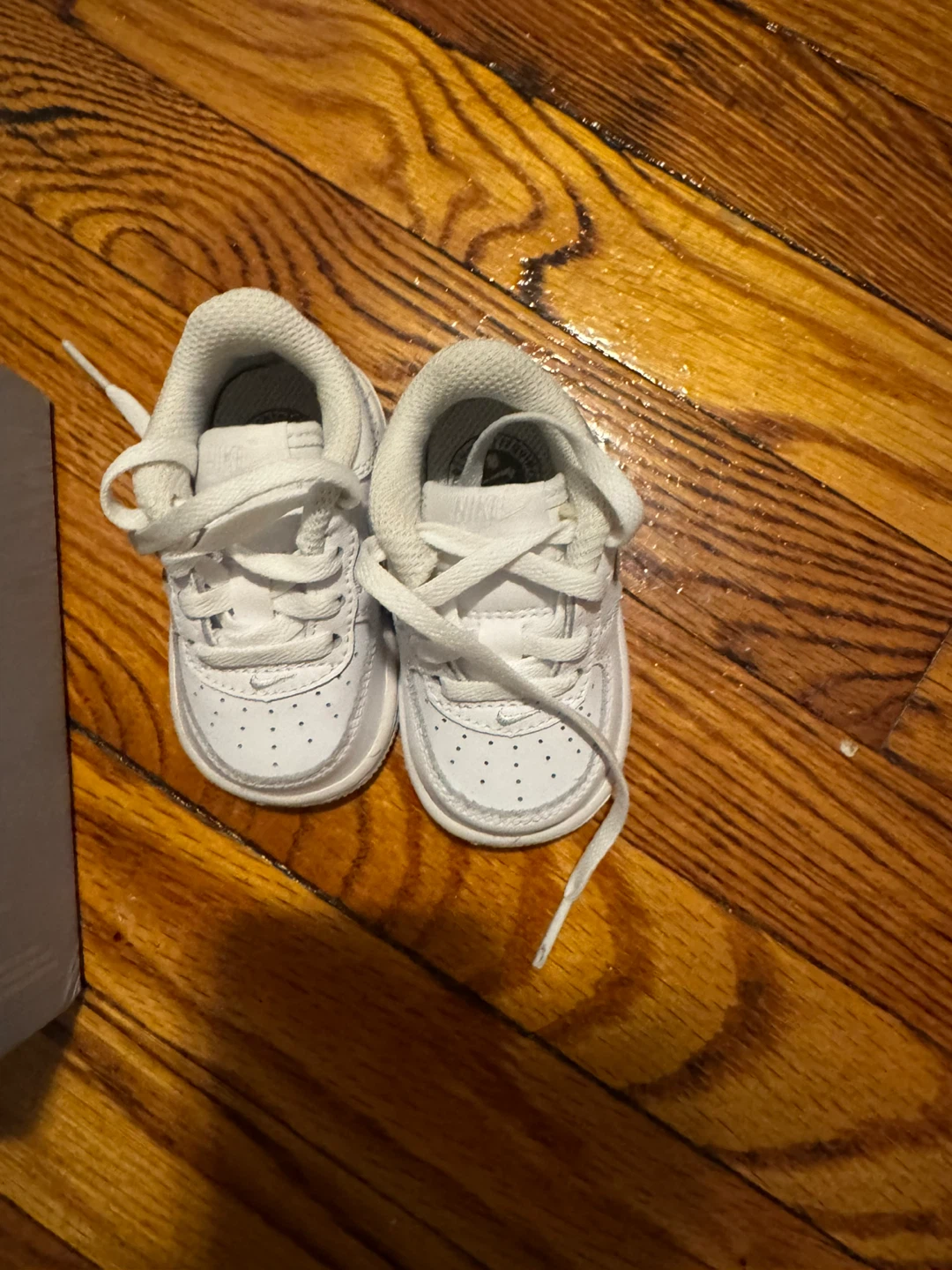 Nike Air Force 1 LE Toddler Shoes White Size 3C - photo 3