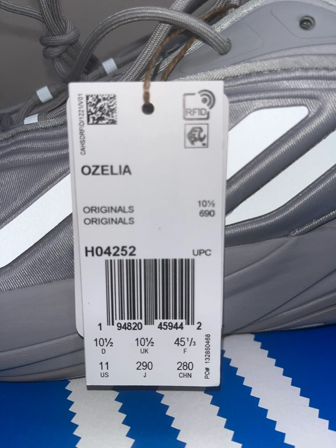 Adidas Ozelia Shoes - Grey - Size 11 US - photo 3