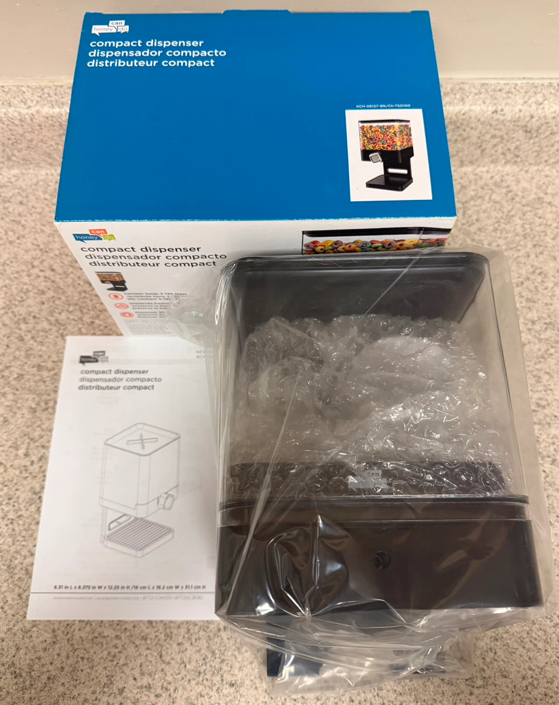 Honey Do Compact Dispenser (Dry Goods) - photo 2