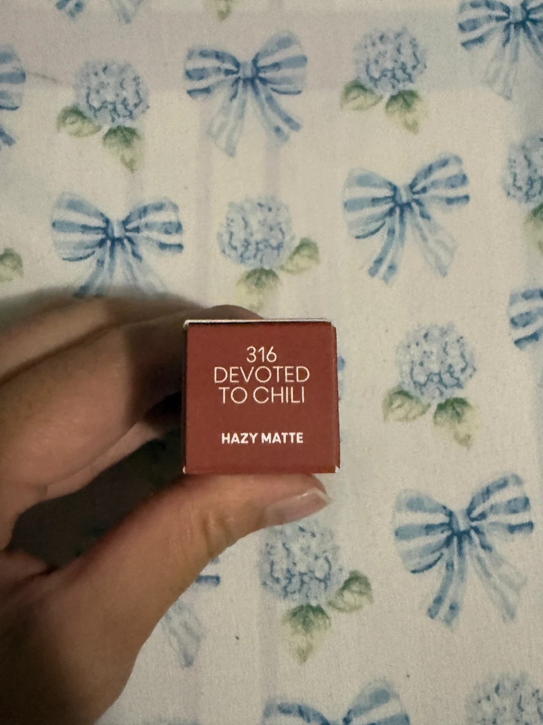 MAC Cosmetics Powder Kiss Hazy Matte Lipstick - Devoted to Chili - photo 2