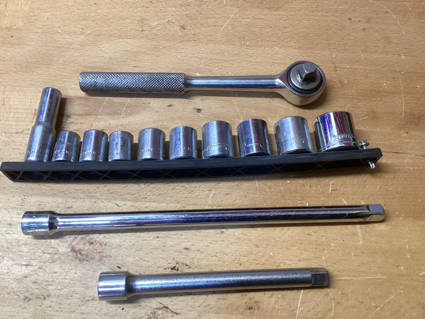 Socket Set with Ratchet and Extensions - photo 2
