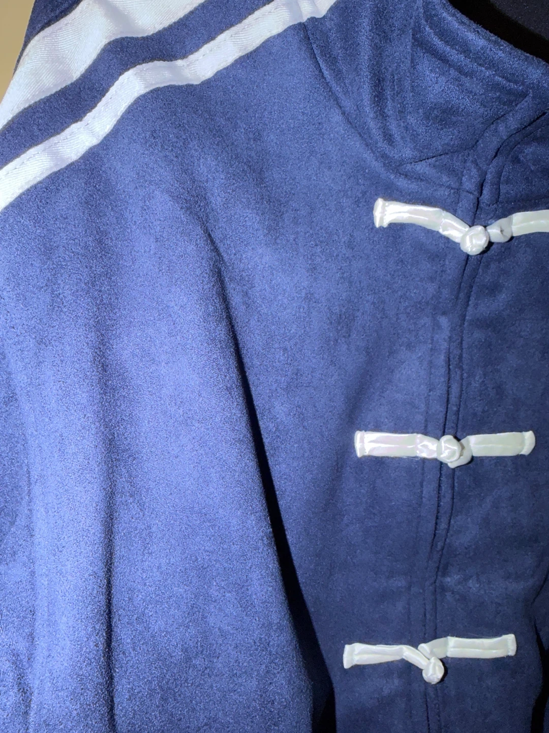 Women's Faux Jacket with Chinese Vintage Stand Collar - photo 4