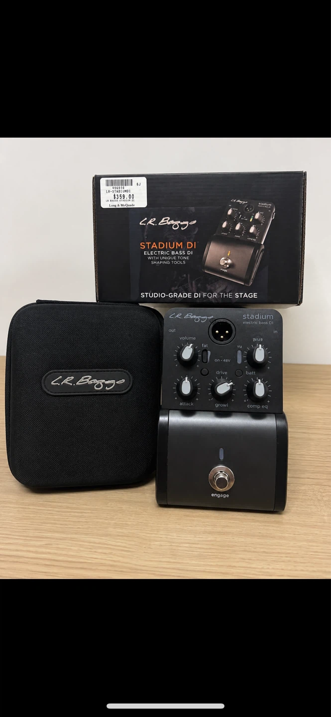LR Baggs Stadium DI Electric Bass DI