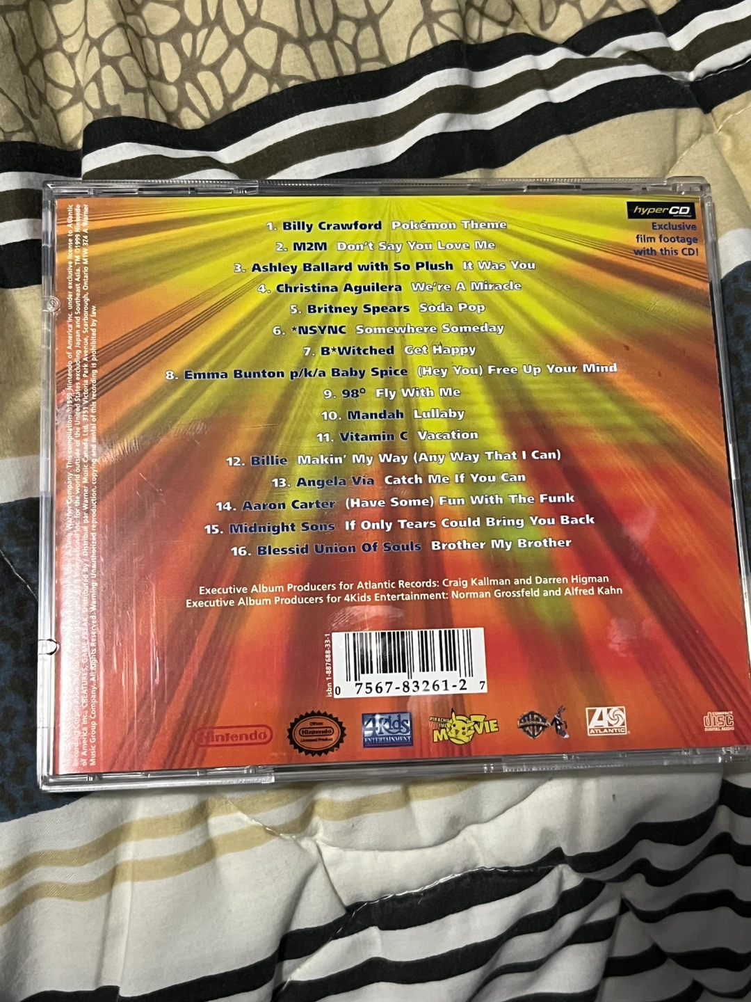 Pokemon The First Movie Music CD - photo 2