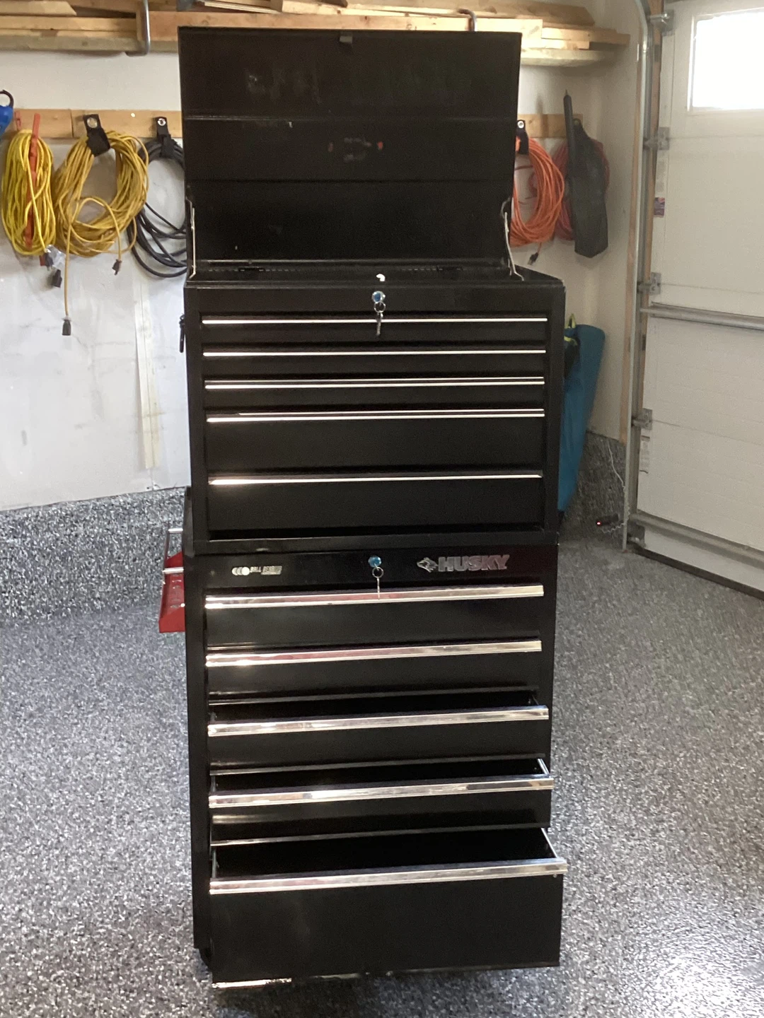 Husky Black 10-Drawer Tool Chest - photo 3