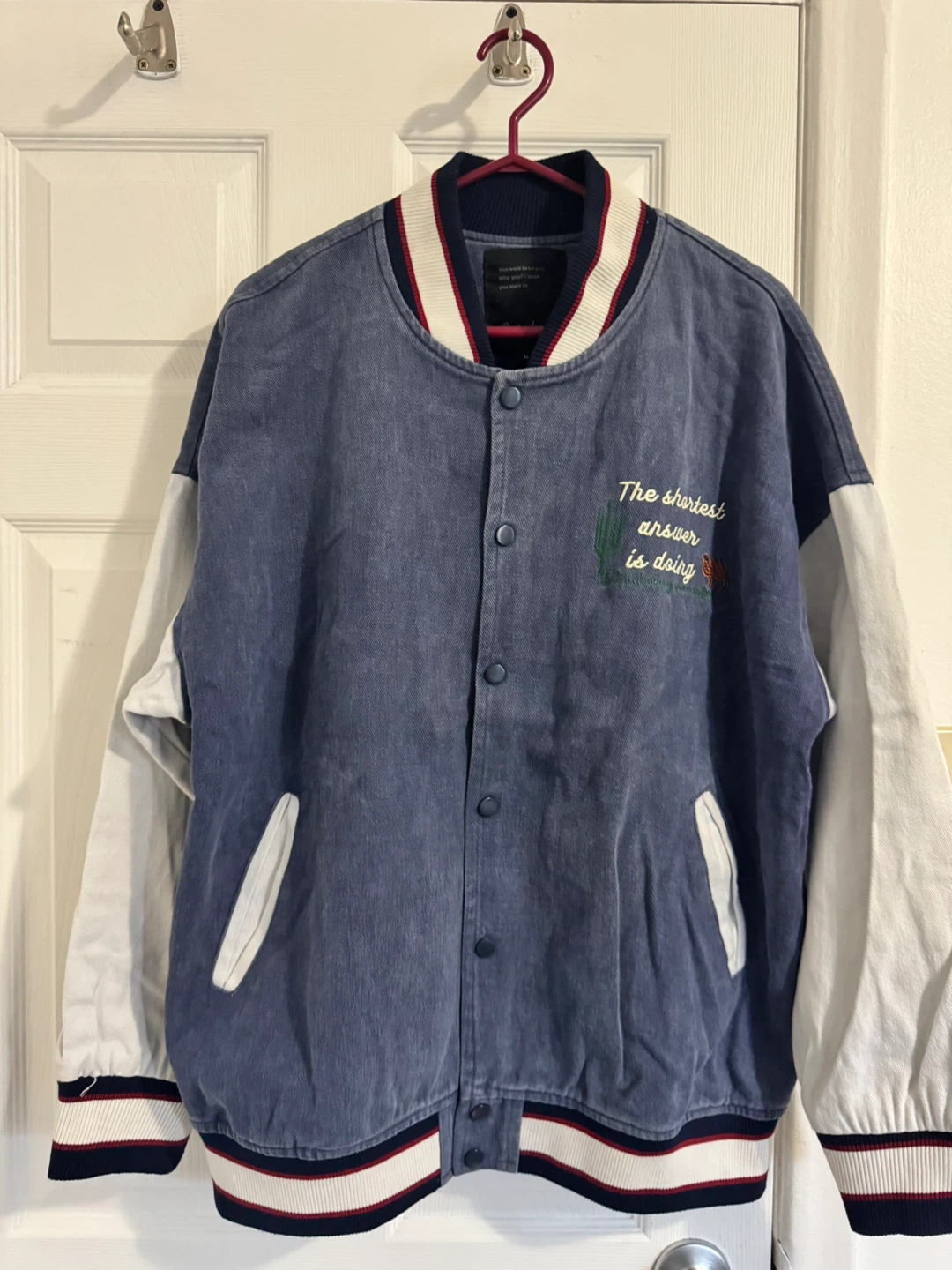 Butcher Varsity Jacket Size L - photo 2