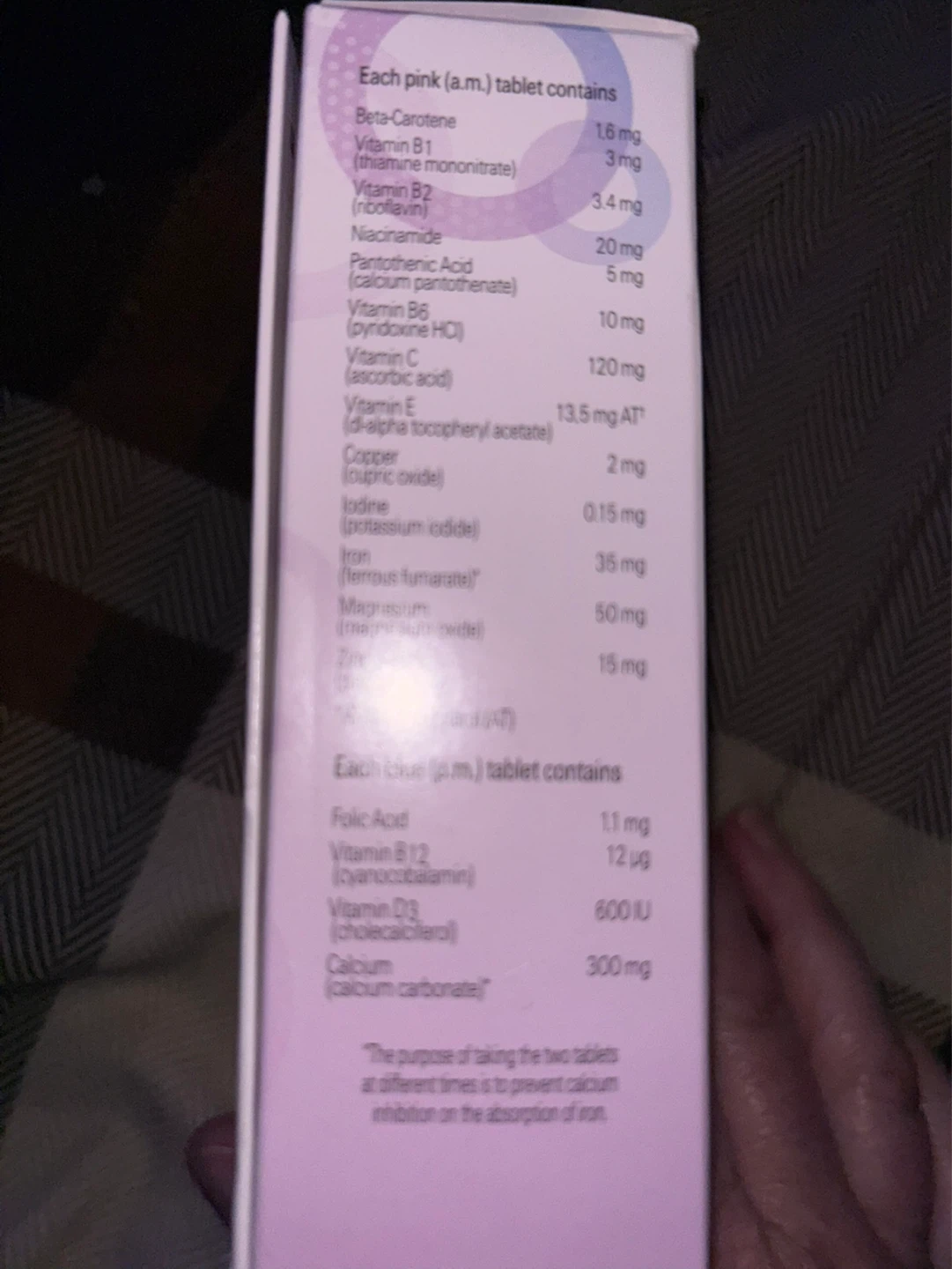 PregVit Vitamin-Mineral Supplement for Prenatal/Postpartum Use - photo 2