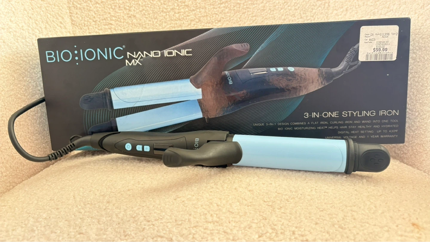 Bio-Ionic Nano Ionic MX 3-in-1 Styling Iron - photo 3