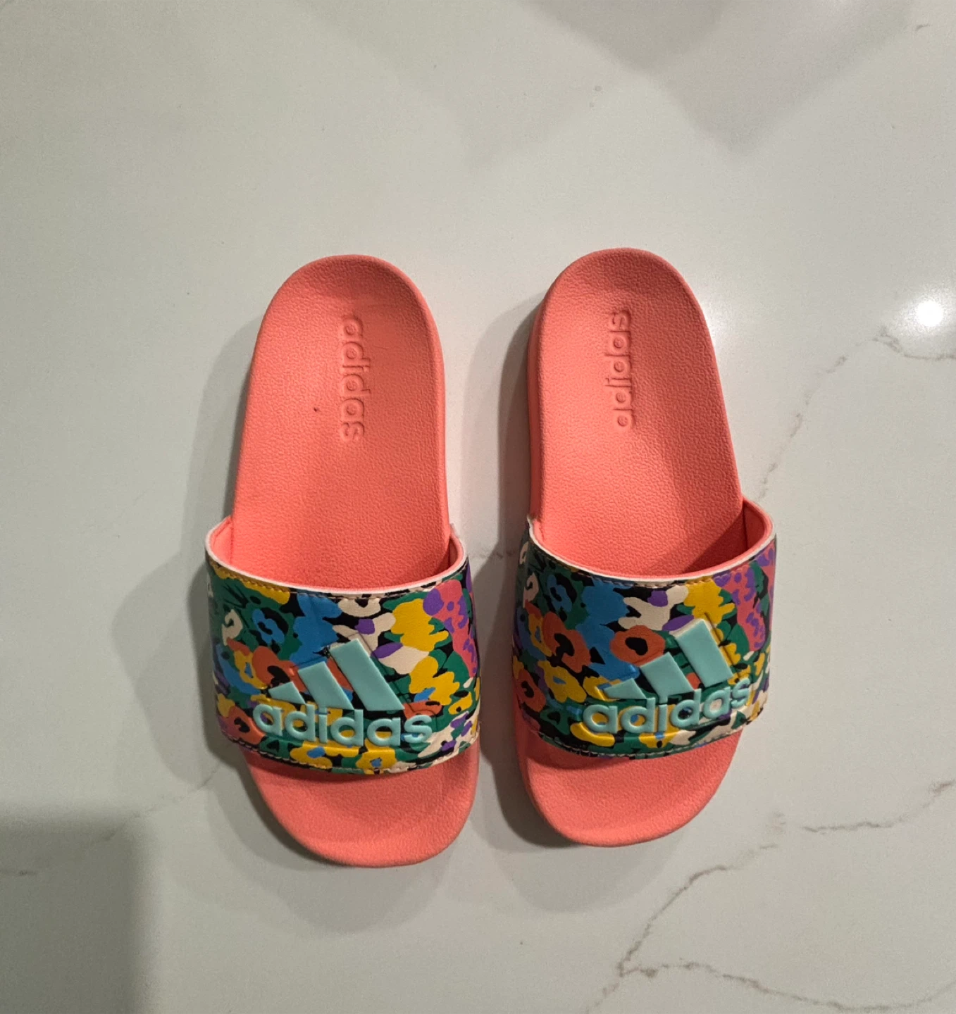 Adidas Adilette Aqua Slides -  Child’s Size 2. - photo 2