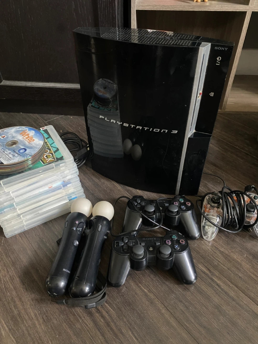 Sony PlayStation 3 Console Bundle with 30 Games, Controllers