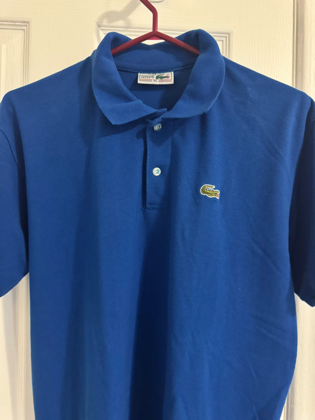 Blue Lacoste Polo Shirt - Size XL - photo 2