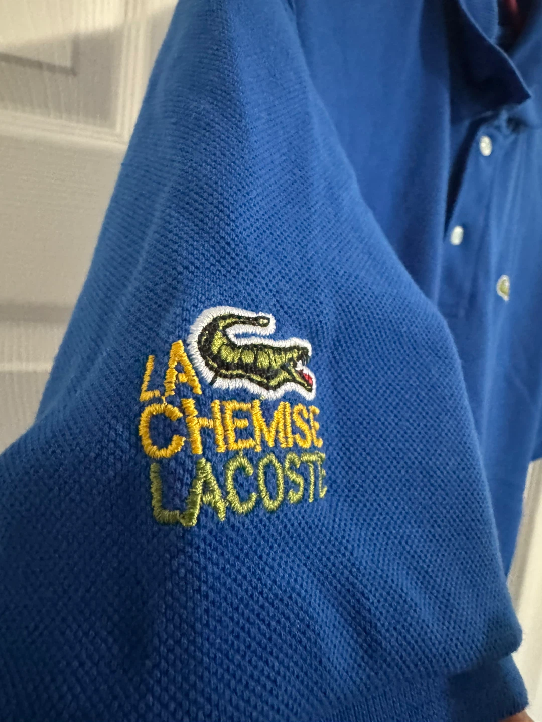 Blue Lacoste Polo Shirt - Size XL - photo 5