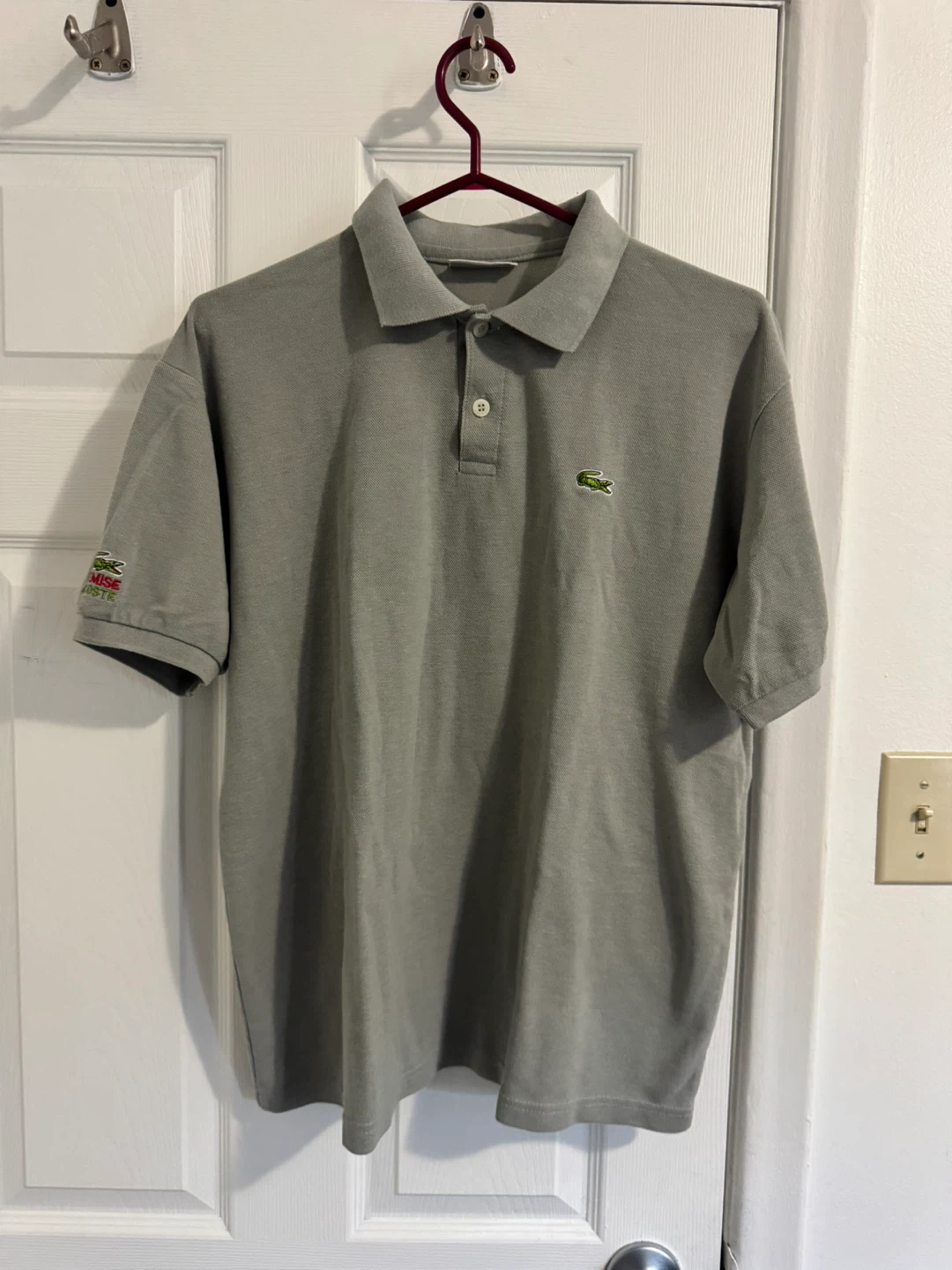 Lacoste Polo Shirt - Grey - XL