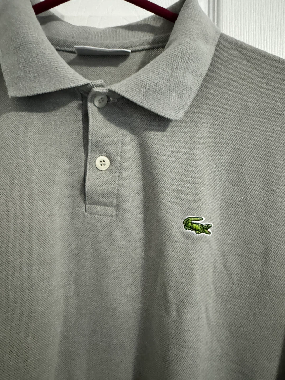 Lacoste Polo Shirt - Grey - XL - photo 2