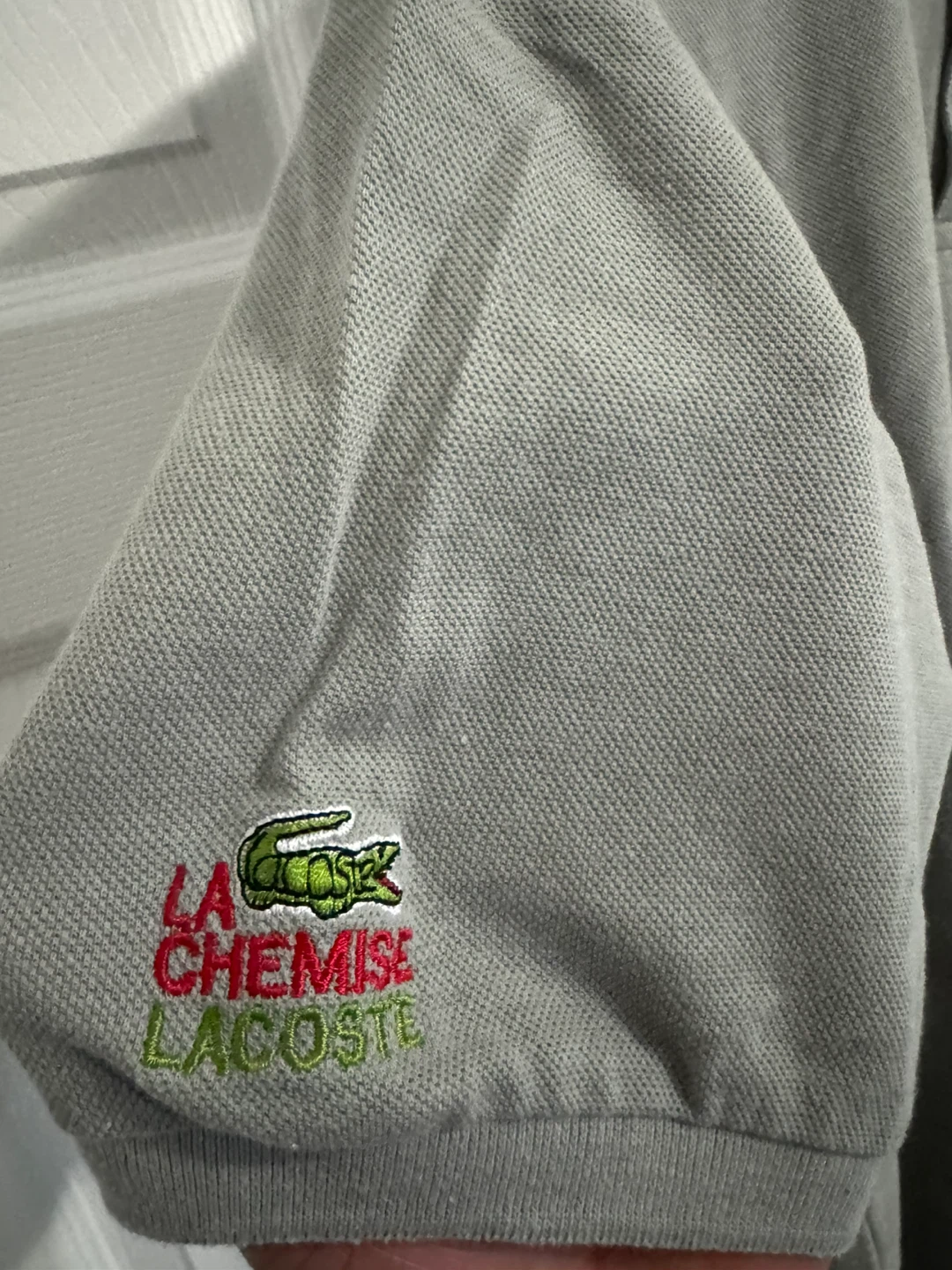 Lacoste Polo Shirt - Grey - XL - photo 4