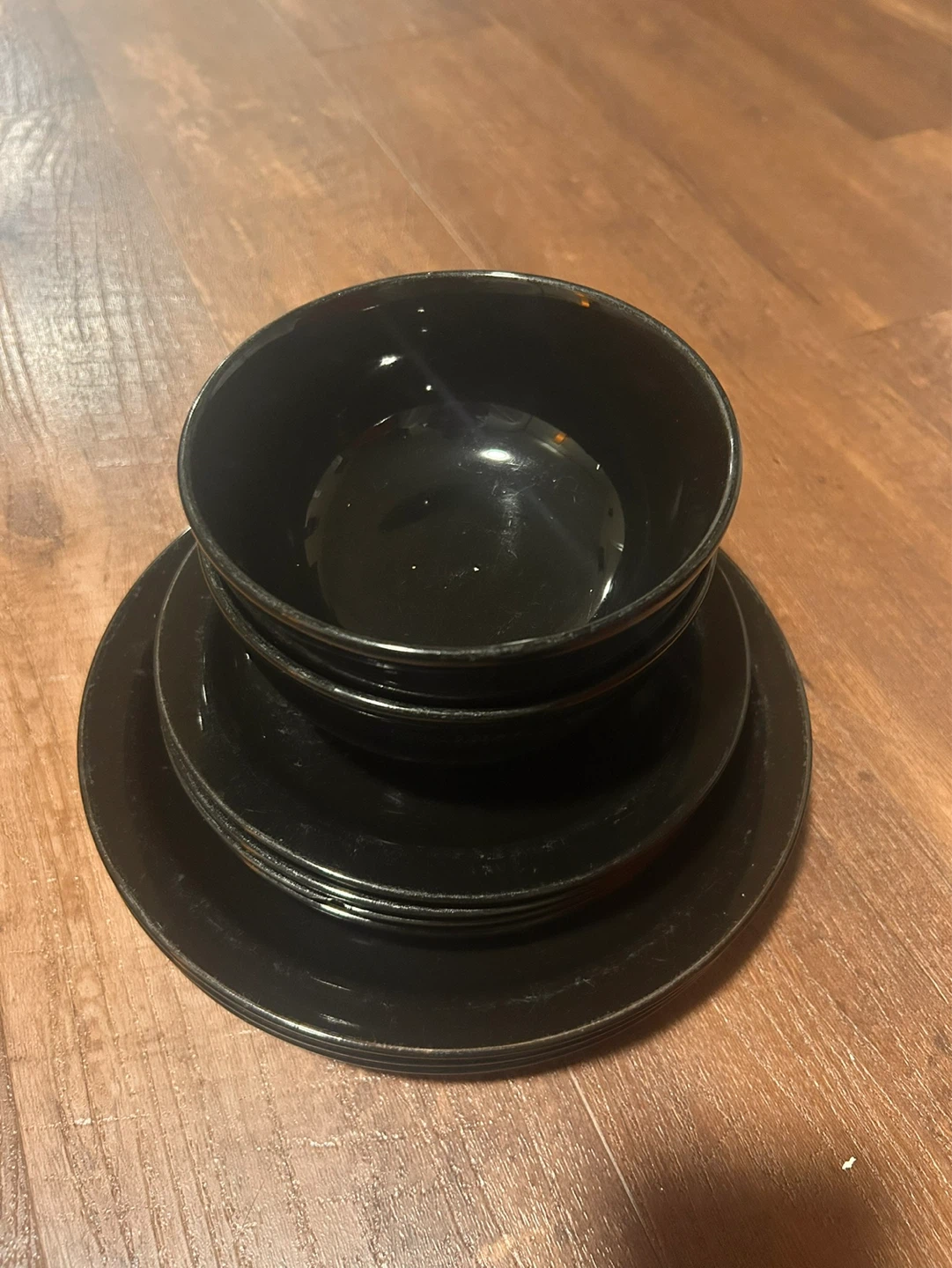 Black Dinnerware Set - photo 3
