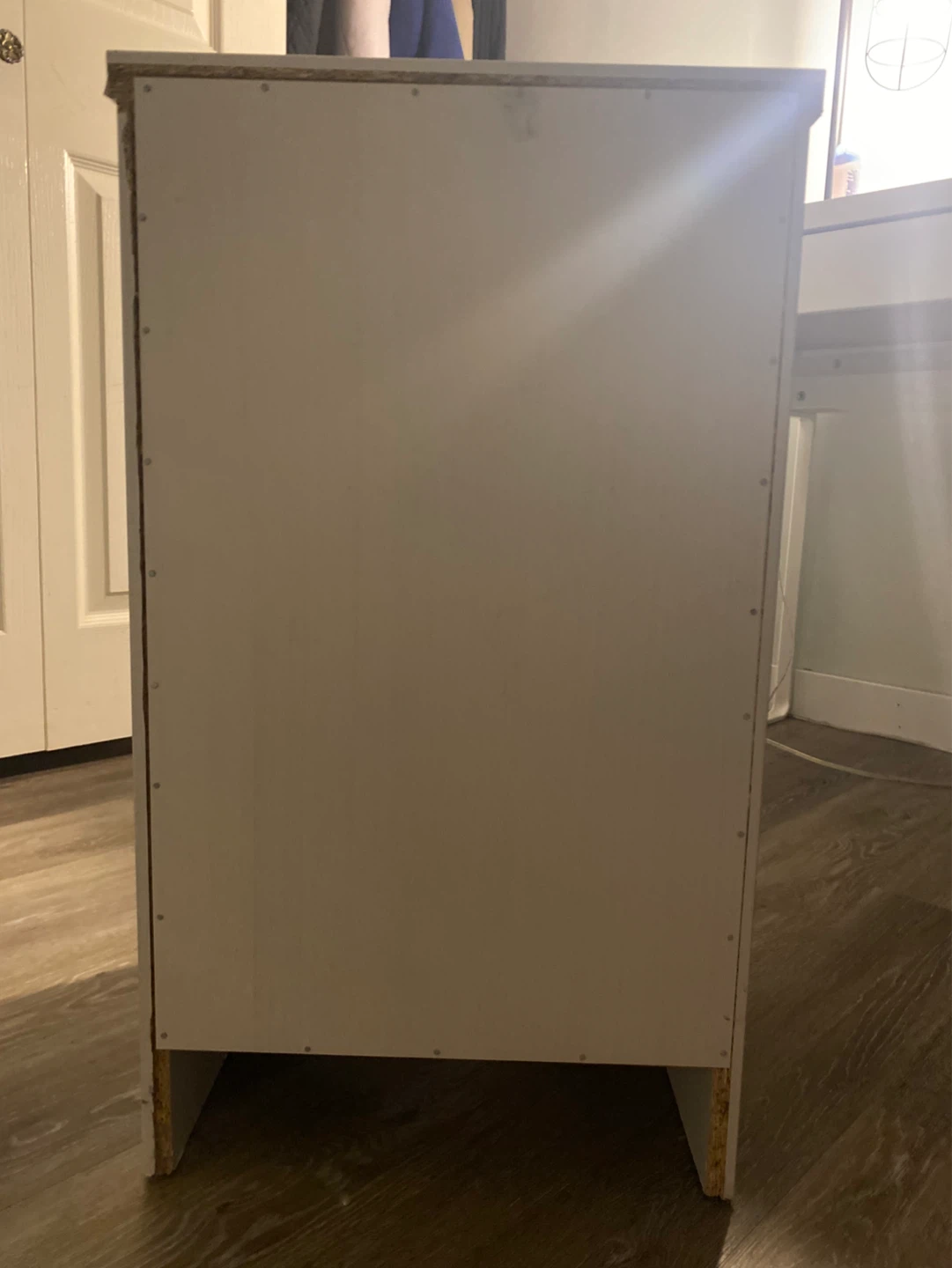 Ikea White Nightstand with Cabinet - photo 3