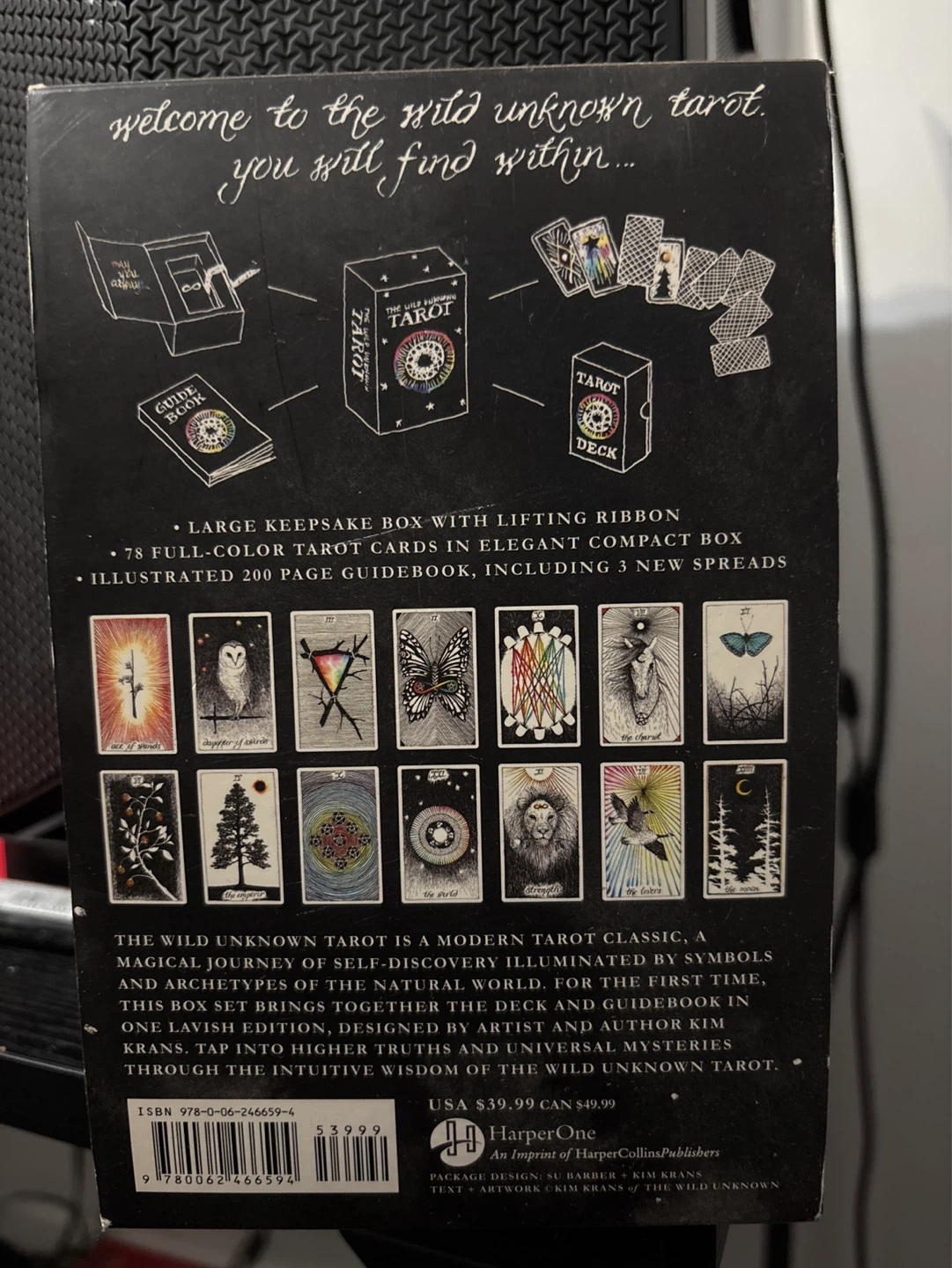 The Wild Unknown Tarot Deck & Guidebook by Kim Krans - photo 2