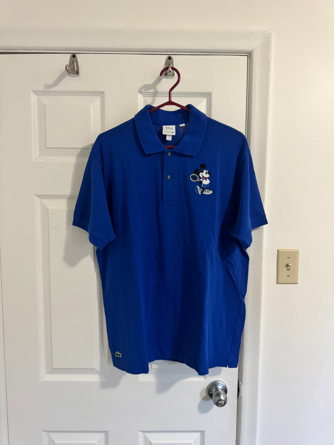 Lacoste Disney Mickey Mouse Tennis Polo Shirt - US XXL