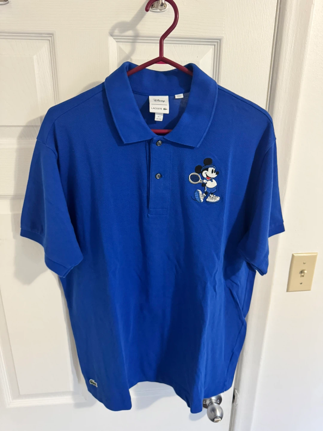 Lacoste Disney Mickey Mouse Tennis Polo Shirt - US XXL - photo 4