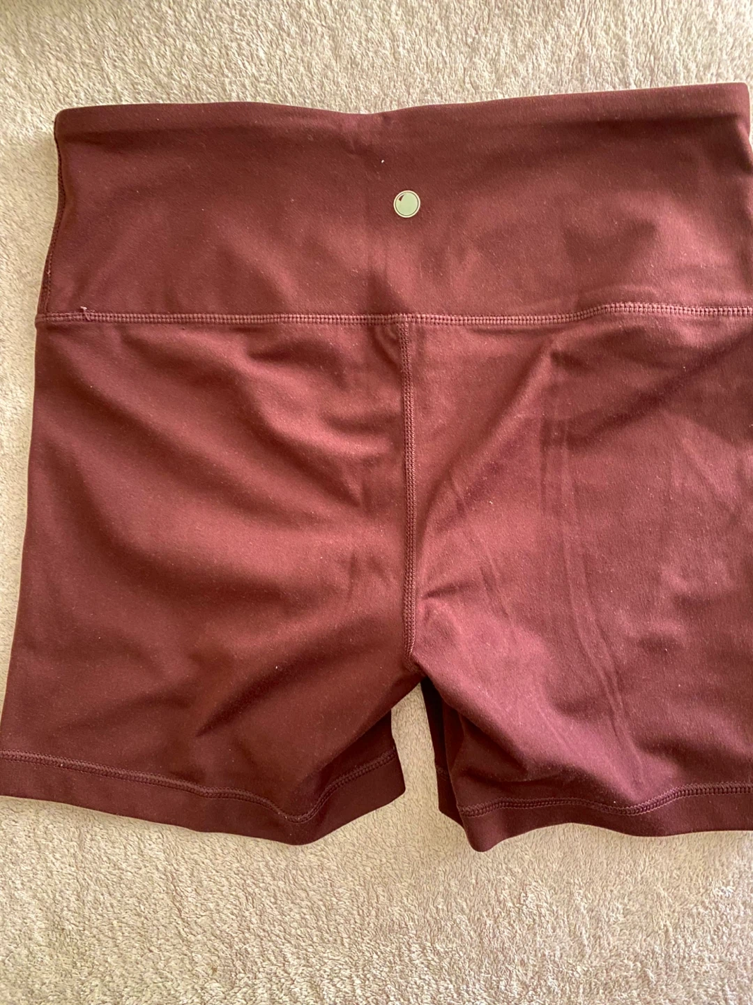 Yogalicious Lux Maroon Athletic Shorts M - photo 4
