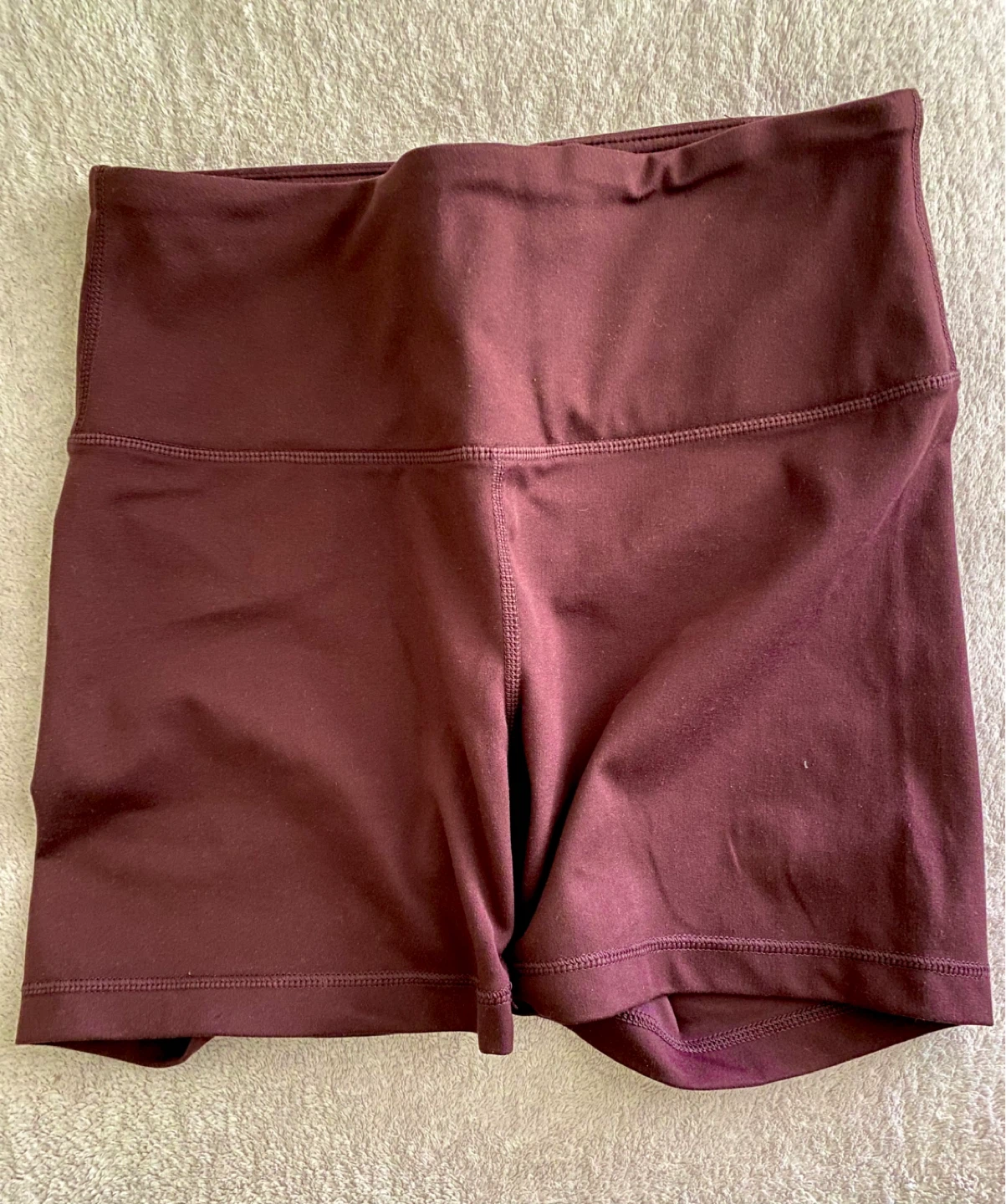 Yogalicious Lux Maroon Athletic Shorts M - photo 3