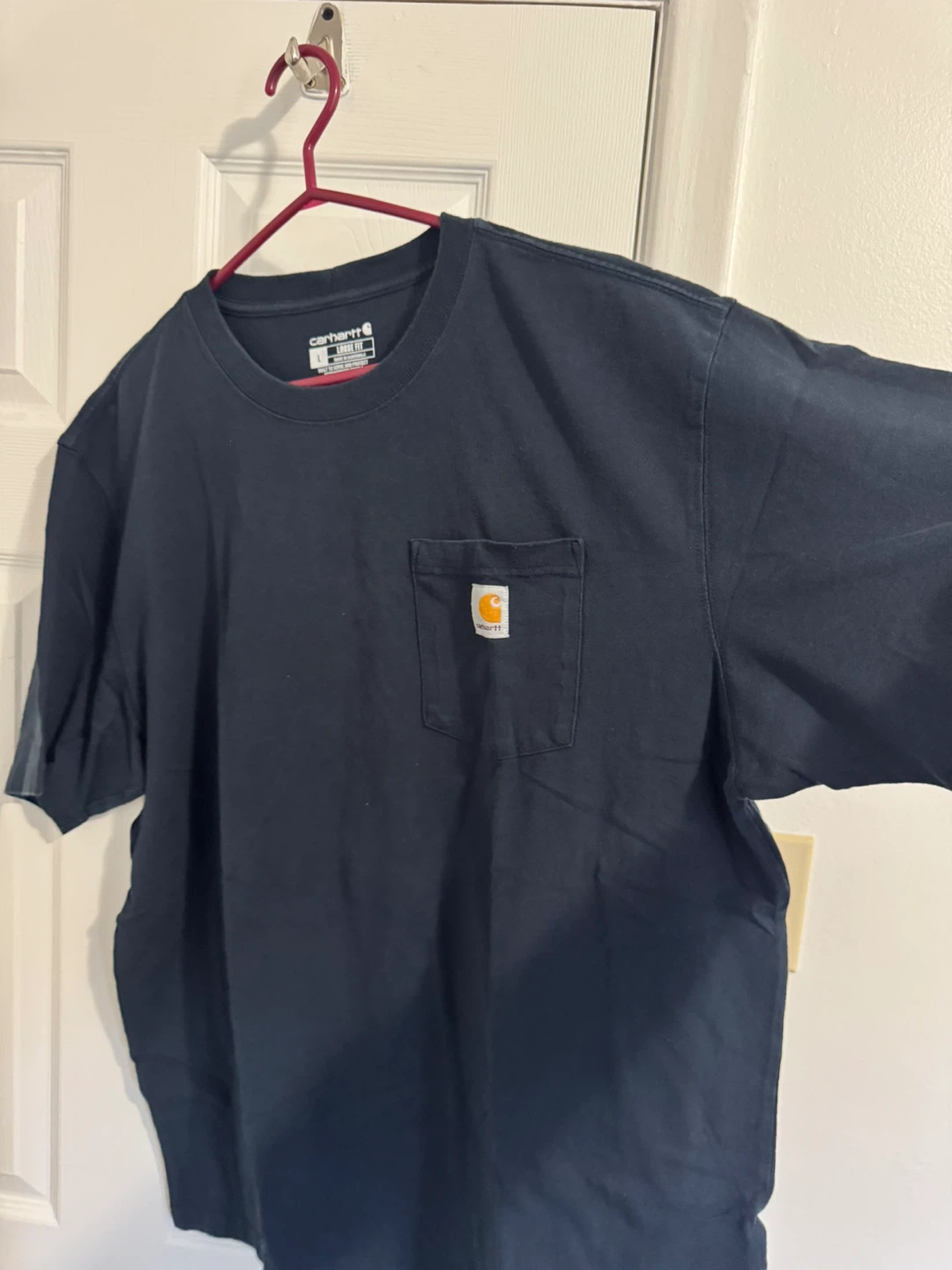 Carhartt K87 Workwear Pocket Tee Blue (Large) - photo 4