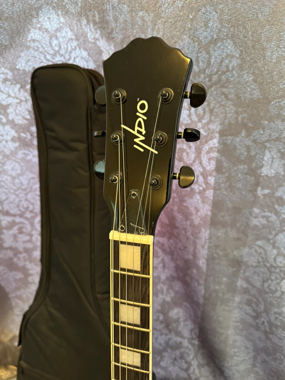 Indio Boardwalk Semi-hollow Electric Guitar with Gigbag - photo 3