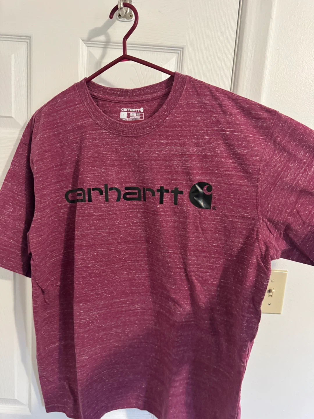Carhartt K195 Logo Tee Maroon (Large) - photo 4