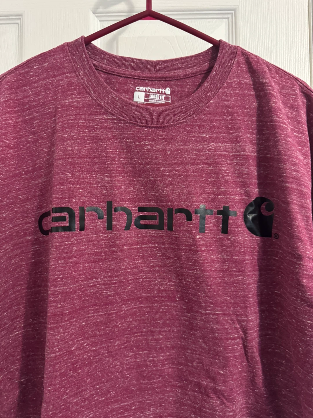 Carhartt K195 Logo Tee Maroon (Large) - photo 2