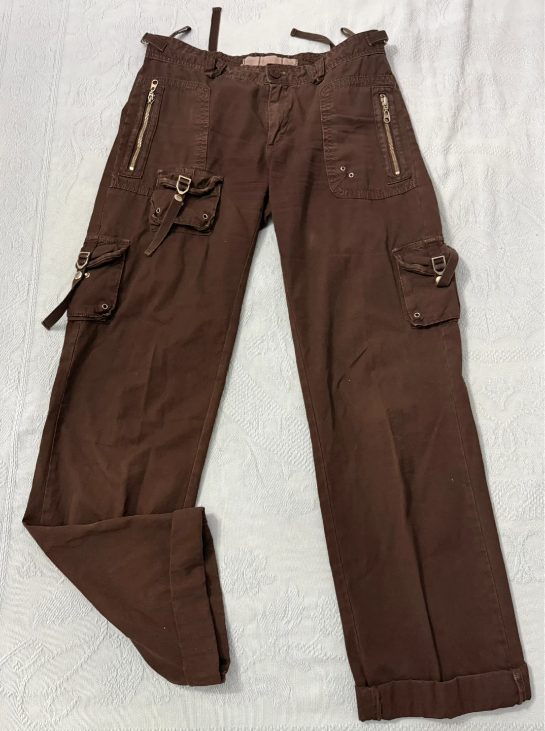 American Soul Brown Cargo Pants Size 32/34 - photo 2