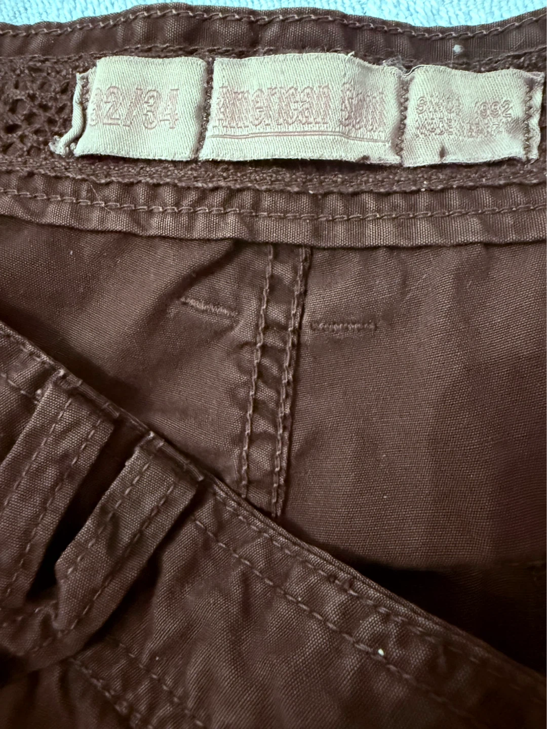American Soul Brown Cargo Pants Size 32/34 - photo 5