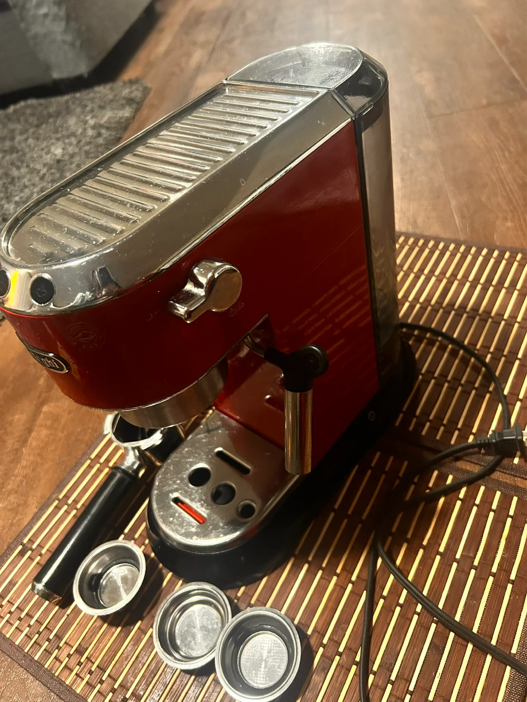 De'Longhi Red Espresso Machine - photo 3