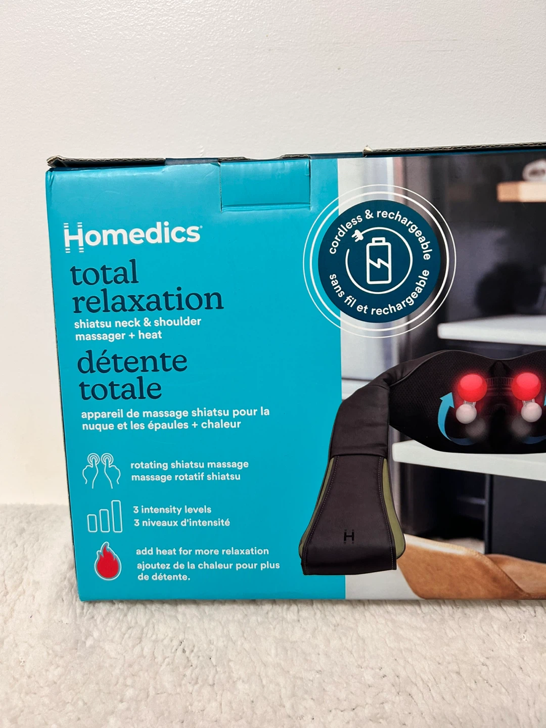 HoMedics  Shiatsu Neck & Shoulder Massager with Heat - photo 4