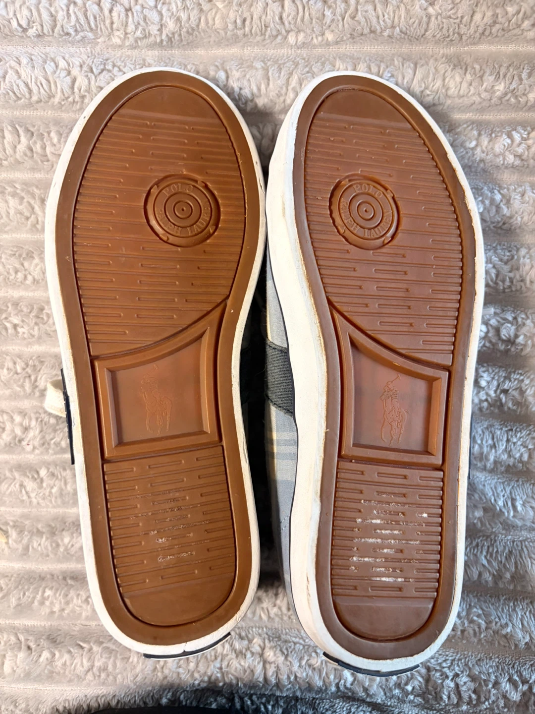 Polo Ralph Lauren Giles Plaid Lace-Up Sneaker - photo 4