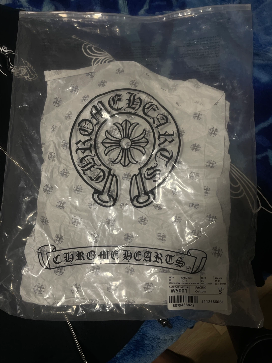 Chrome heart zip up - photo 5