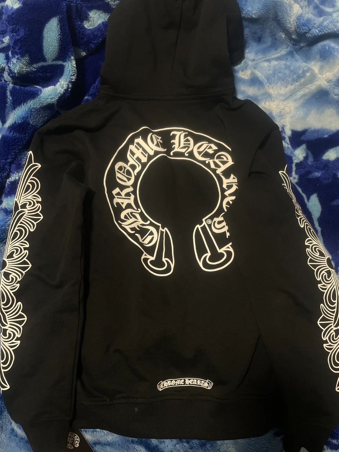 Chrome heart zip up - photo 2