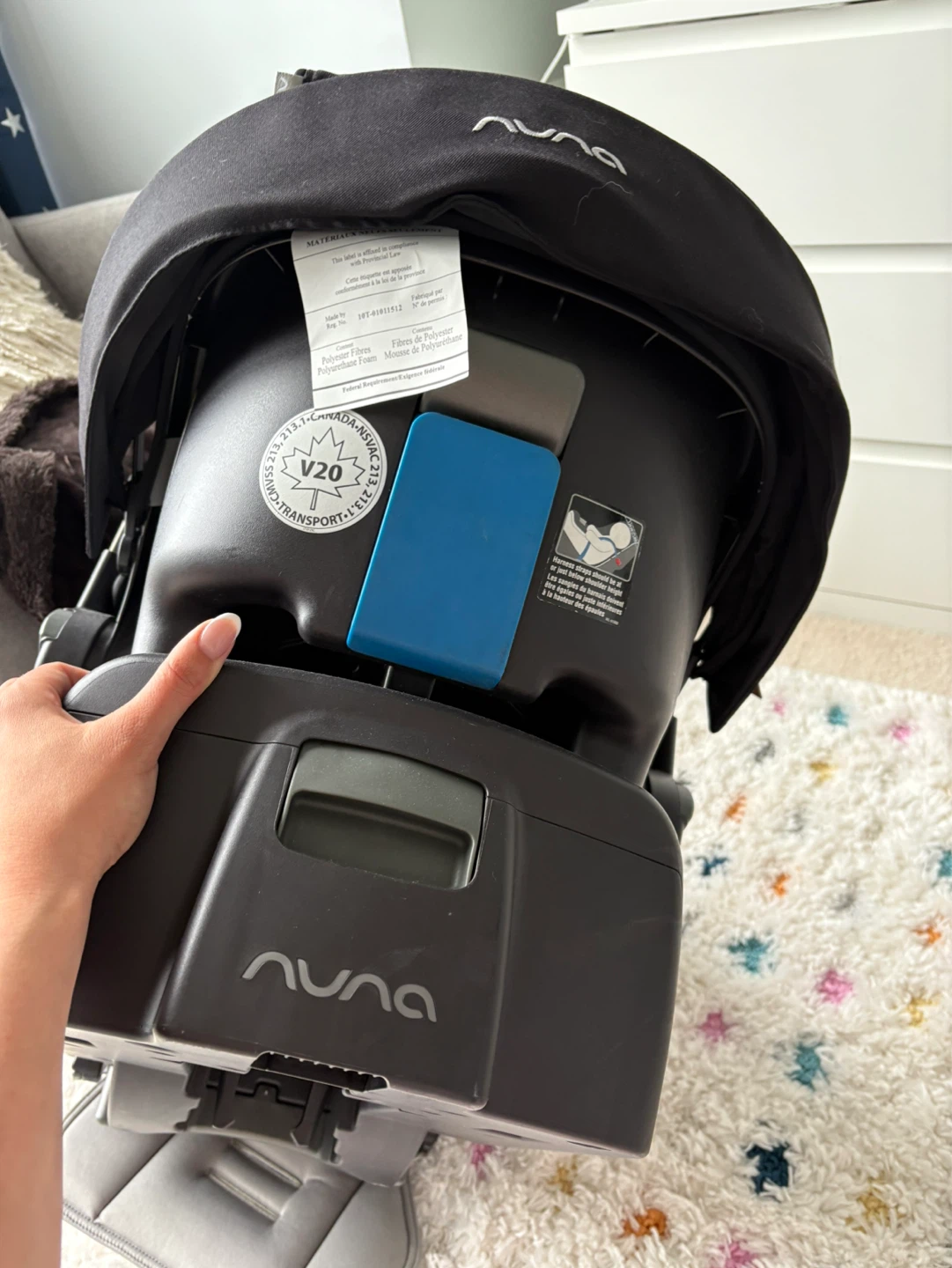 Free expired Nuna Pipa Infant Car Seat - photo 3