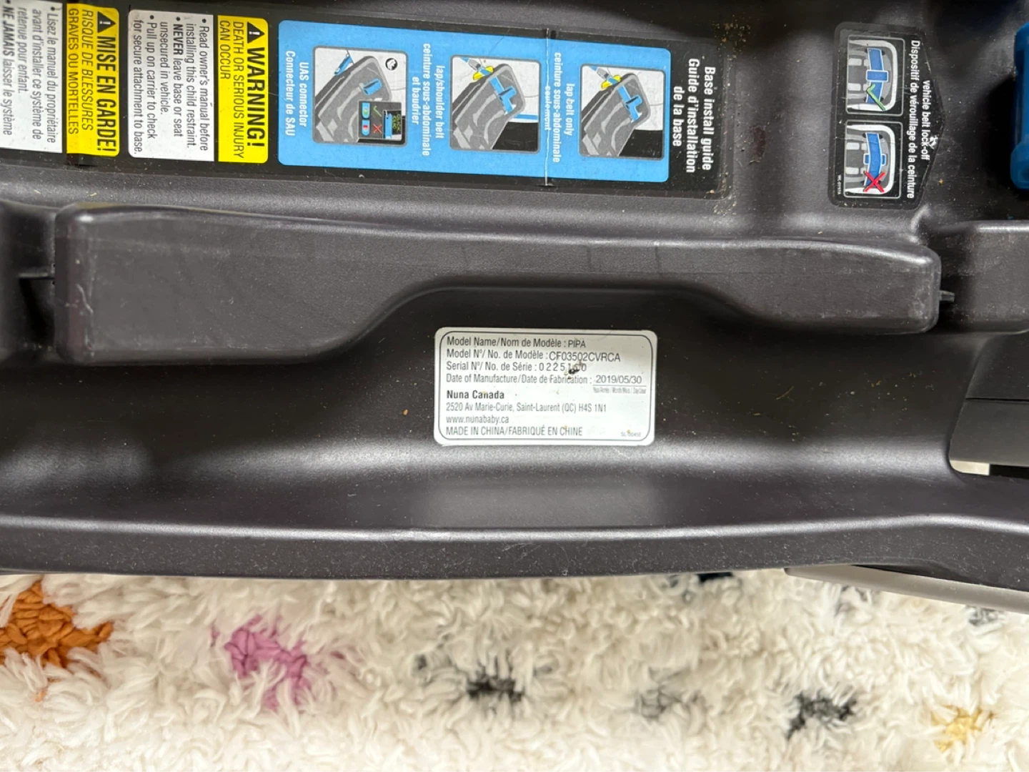 Free expired Nuna Pipa Infant Car Seat - photo 2