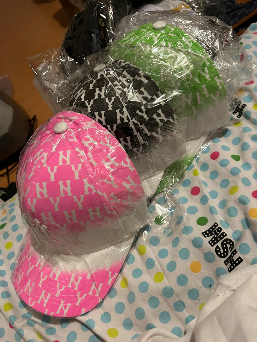 New Era Yankees Baseball Caps - Pink, Black, Green - photo 2