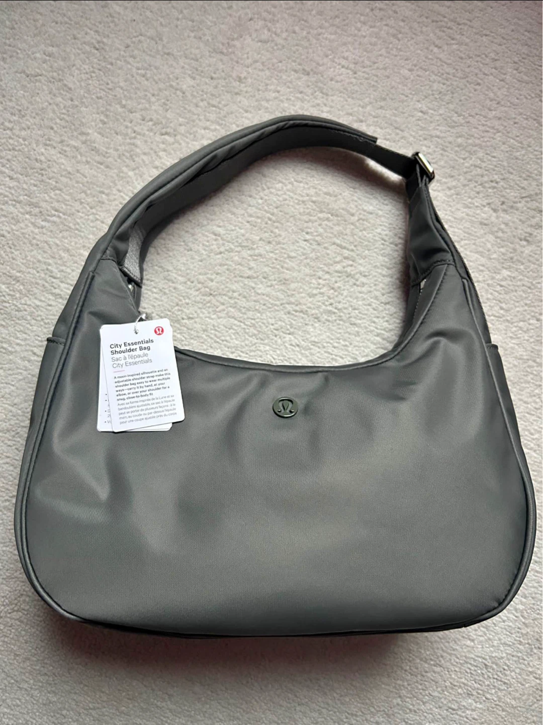 Lululemon City Essentials Shoulder Bag - Grey
