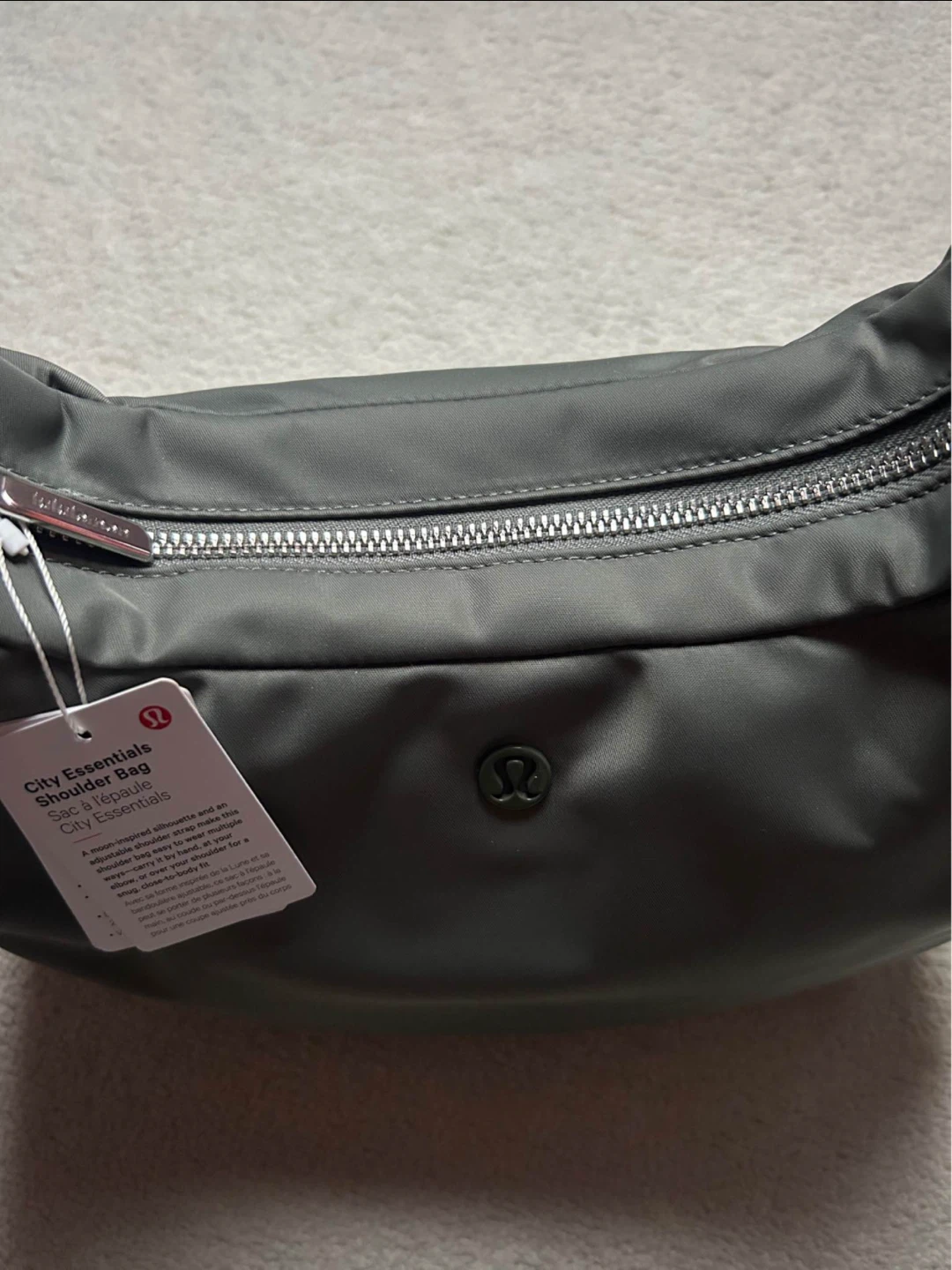 Lululemon City Essentials Shoulder Bag - Grey - photo 2