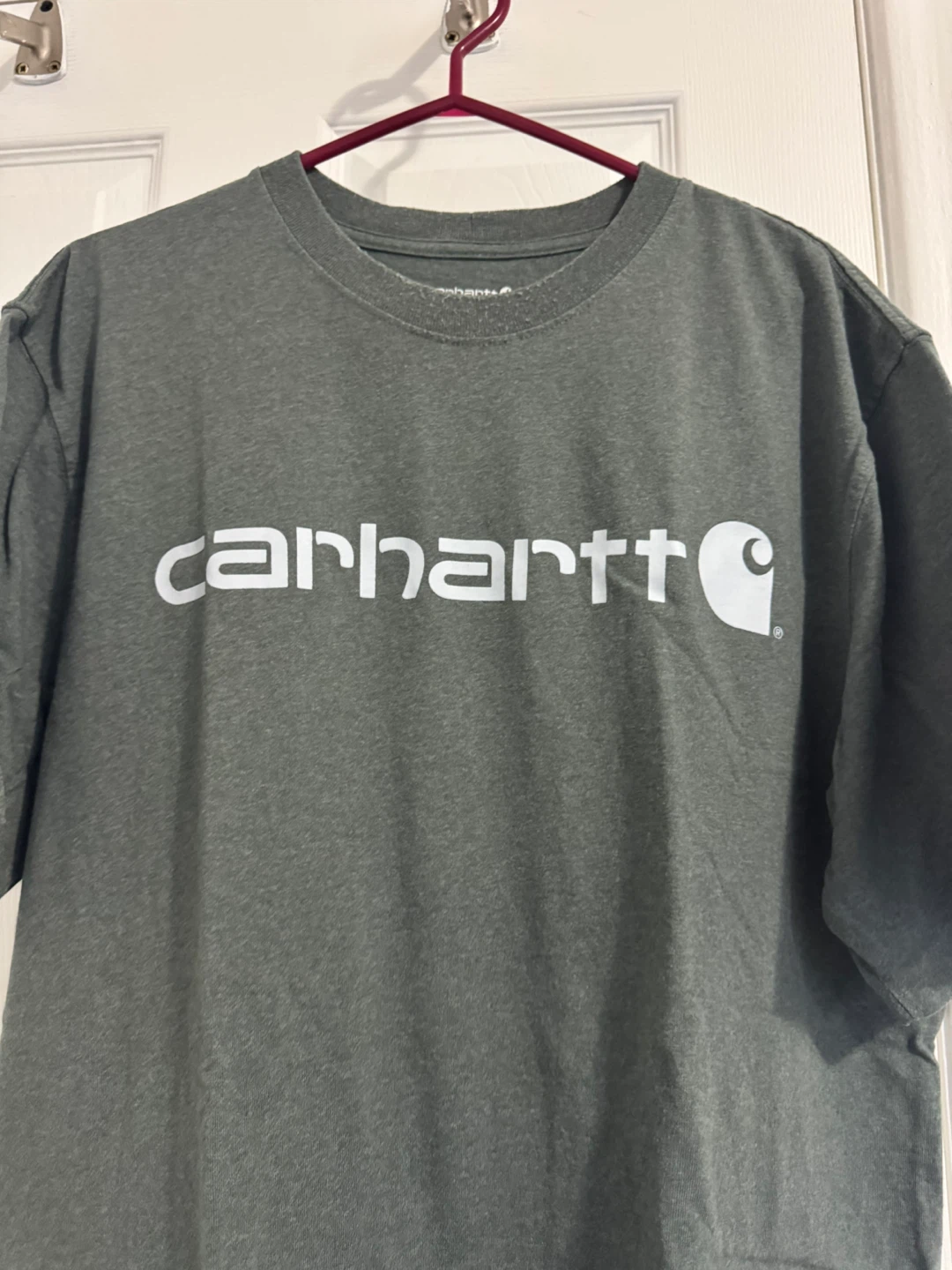 Carhartt K195 Logo Gray Shirt (Large) - photo 2